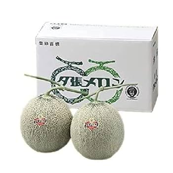 【くぼやん】【共撰品】夕張メロン良品5玉入　8kg箱　1玉約1.6kg前後 配送指定日必須 【北海道産地直送】 夕張メロン 良品(Lサイズ) 5
